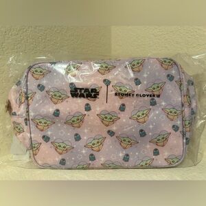 Stoney Clover Lane x Star Wars Large Pouch featuring Grogu NWT